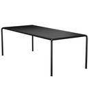 Table Avanti, 98 x 222 cm, Noir, Aluminium