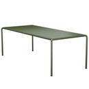 Table Avanti, 98 x 222 cm, Vert olive, Aluminium