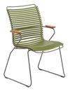 Chaise Click Tall, Vert olive
