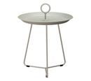 Table d'appoint Eyelet , H 45,5 x Ø 45 cm, Beige