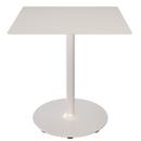 Table Pico, Muted White, Carré (70 x 70 cm), Rond