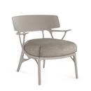 Fauteuil Lounge A.I, Panamino Basic, Gris / gris