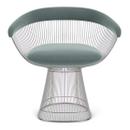 Fauteuil Platner, Knoll Velvet, Swan