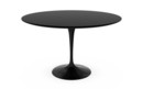 Table à manger ronde Saarinen, 120 cm, Noir, Stratifié noir