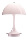 Lampe Panthella 160 Portable, Rose pâle opale