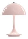 Lampe Panthella 160 Portable, Rose pâle
