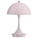 Lampe Panthella 160 Portable V3, Rose pâle opale