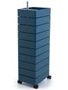 360° Container, 1270 mm (10 étages ), Bleu