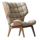 Mammoth Wing Chair, Tissu Savanna sable