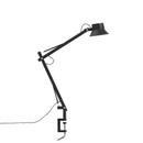 Lampe de table Dedicate, avec pince de table, S2, Black