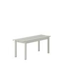 Banc Linear Steel, L 110 x l 39 cm, Gris