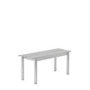 Banc Linear Steel, L 110 x l 39 cm, Acier galvanisé à chaud