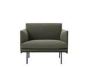 Outline Studio Chair, Tissu Fiord 961 - Gris-vert