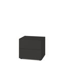 Nex Pur Box 2.0 avec tiroirs, 48 cm, H 50 cm (2 tiroirs) x B 60 cm, Graphite