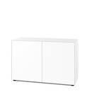 Nex Pur Box 2.0 avec portes, 48 cm, H 75 cm x B 120 cm (avec porte double), Blanc