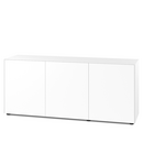 Nex Pur Box 2.0 avec portes, 48 cm, H 75 cm x B 180 cm (trois portes), Blanc