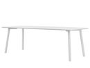 Table à manger Meyer color , 220 x 92 cm, Frêne blanc