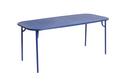 Table Week-End, M (180 x 85 cm), Bleu