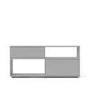 Flow Q Sideboard, 160 cm, 73,9 cm (1 tiroir et 1 porte abattante), Cool Grey