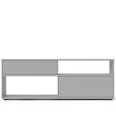 Flow Q Sideboard, 200 cm, 73,9 cm (1 tiroir et 1 porte abattante), Cool Grey