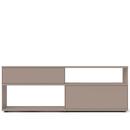 Flow Q Sideboard, 200 cm, 73,9 cm (1 tiroir et 1 porte abattante), Rosewood