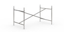 Châssis de table Eiermann 2, Acier brut, Vertical, centré  , 135 x 78 cm, Avec rallonge en hauteur (hauteur 72-85 cm)