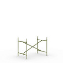 Châssis de table Eiermann 2, Vert olive, Vertical, centré  , 100 x 66 cm, Avec rallonge en hauteur (hauteur 72-85 cm)