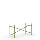 Châssis de table Eiermann 2, Vert olive, Vertical, centré  , 135 x 66 cm, Avec rallonge en hauteur (hauteur 72-85 cm)