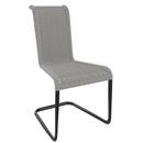 Chaise B20, Tressage I, Blanc, Noir