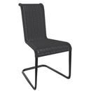 Chaise B20, Tressage II, Anthracite, Noir