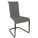 Chaise B20, Tressage II, Vert brume, Noir