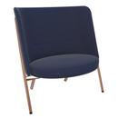 Fauteuil D70, Tissu Arco - cirque, Cuivre