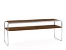 Table basse à étages B 10/1 Bauhaus, Hêtre teinté  marron foncé