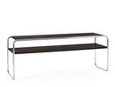 Table basse à étages B 10/1 Bauhaus, Hêtre teinté noir