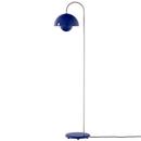 Lampadaire Flowerpot VP12, Bleu cobalt