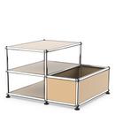 USM Haller table d'appoint avec rangement, Beige USM