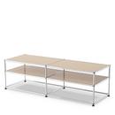 USM Haller table d'appoint type I, Métal, Beige USM