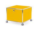 Caisson imprimante USM Haller, 50 cm, Jaune or RAL 1004, Avec roulettes