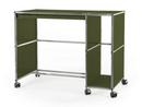 Bureau USM Haller à roulettes Type 1, Vert olive RAL 6003