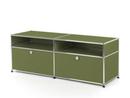 Meuble TV USM Haller, Vert olive RAL 6003