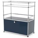 USM Haller meuble de bar Type I, Bleu acier RAL 5011