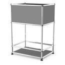 USM Haller meuble de bar Type II, Anthracite RAL 7016, Patin de nivelage