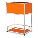 USM Haller meuble de bar Type II, Orange pur RAL 2004, Patin de nivelage