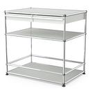 USM Haller meuble bar avec tiroirs, Gris clair RAL 7035