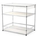 USM Haller meuble bar avec tiroirs, Blanc pur RAL 9010