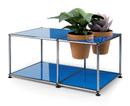 Table d'appoint USM Haller Monde végétal , Bleu gentiane RAL 5010, Terre cuite