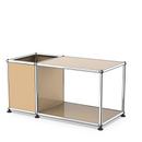 USM Haller table d'appoint avec rangement, Beige USM, 35 cm