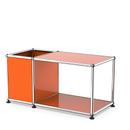 USM Haller table d'appoint avec rangement, Orange pur RAL 2004, 35 cm