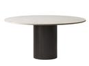 Table Cabin, Ø 150 cm, Chêne foncé / marbre jura