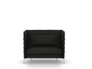 Alcove Sofa, Love Seat (H94 x L126,5 x P84 cm), Laser, Noir